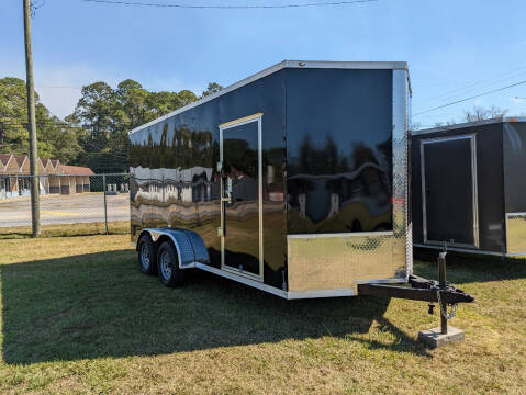 2023 T. Solutions 7x16 Enclosed Cargo Trailer for sale at Trailer Solutions, LLC in Fitzgerald GA