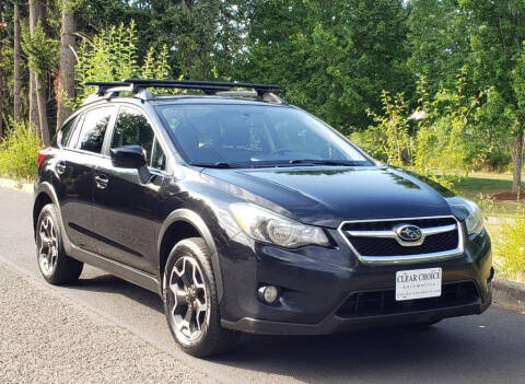 2015 Subaru XV Crosstrek for sale at CLEAR CHOICE AUTOMOTIVE in Milwaukie OR