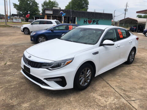 2019 Kia Optima for sale at BRAMLETT MOTORS in Hope AR