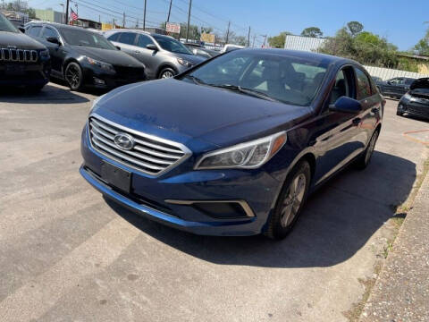 2017 Hyundai Sonata for sale at Sam's Auto Sales in Houston TX