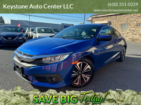 2017 Honda Civic for sale at Keystone Auto Center LLC in Allentown PA