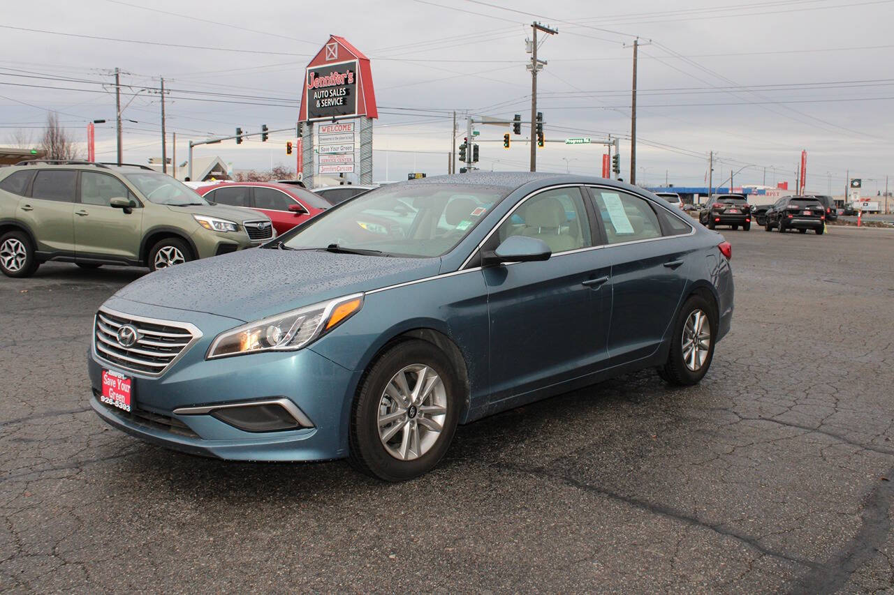 2017 Hyundai SONATA for sale at Jennifer's Auto Sales & Service in Spokane Valley, WA