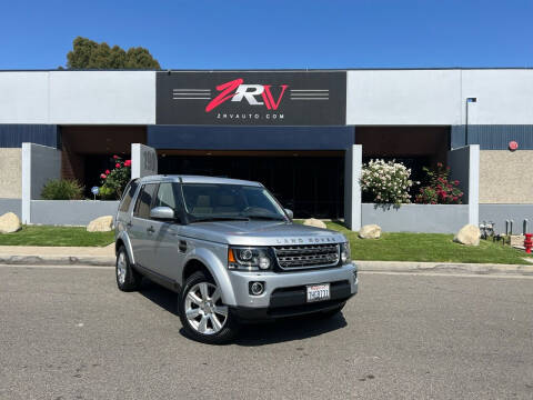 2014 Land Rover LR4 for sale at ZRV AUTO INC in Brea CA