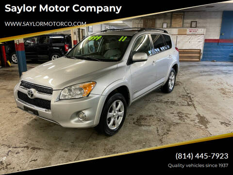 2011 Toyota RAV4 for sale at Saylor Motor Company in Somerset PA