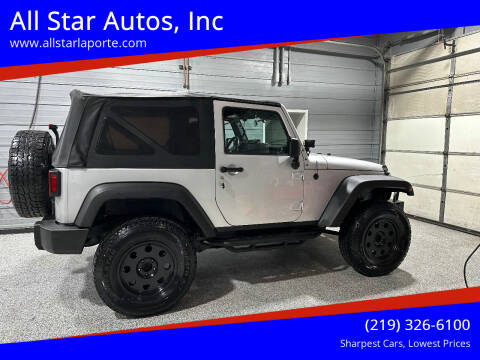 Jeep Wrangler For Sale in La Porte, IN - All Star Autos, Inc