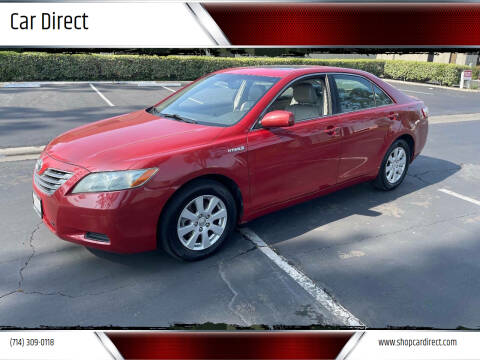 2007 Toyota Camry Hybrid for sale at Car Direct in Orange CA