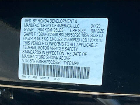 2023 Honda Pilot Elite