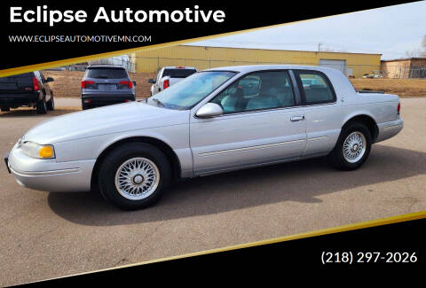 1997 Mercury Cougar for sale at Eclipse Automotive in Brainerd MN