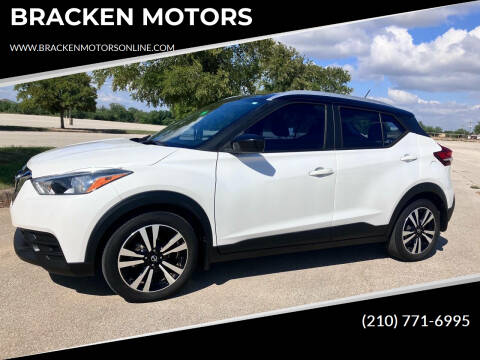 2019 Nissan Kicks for sale at BRACKEN MOTORS in San Antonio TX