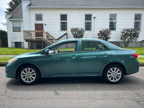 2009 Toyota Corolla for sale at TONY'S AUTO WORLD in Portland OR