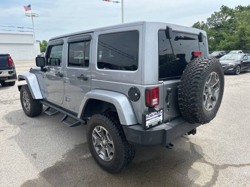 Used 2017 Jeep Wrangler Unlimited Rubicon with VIN 1C4BJWFG7HL517240 for sale in Claremore, OK