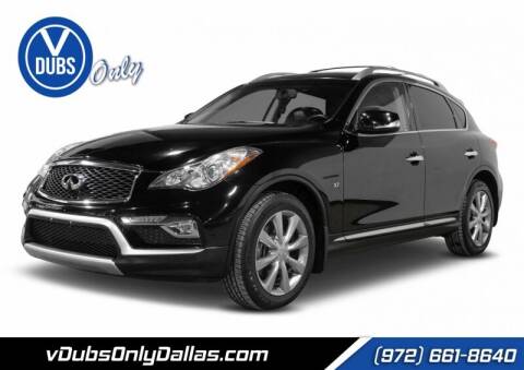2017 Infiniti QX50 for sale at VDUBS ONLY in Plano TX