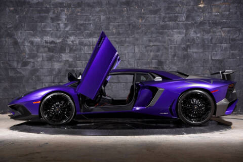 2016 Lamborghini Aventador LP 750-4 SV