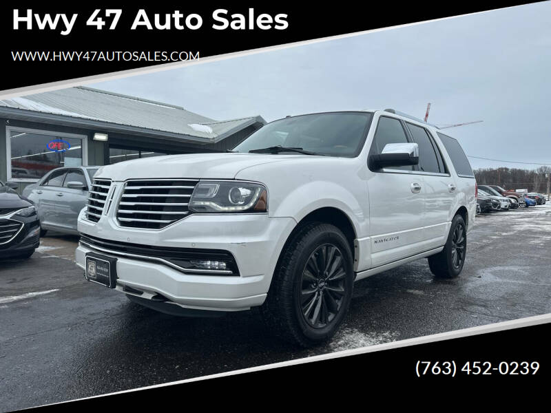 2015 Lincoln Navigator for sale at Hwy 47 Auto Sales in Saint Francis MN