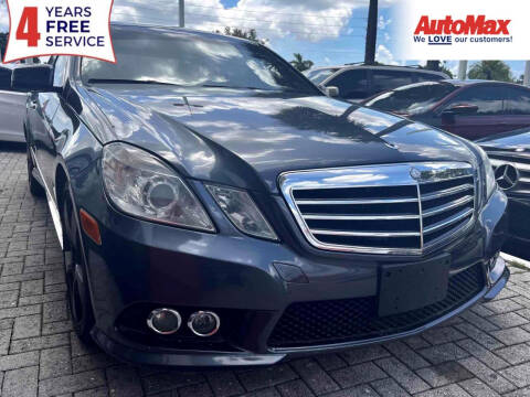 2010 Mercedes-Benz E-Class for sale at Auto Max in Hollywood FL