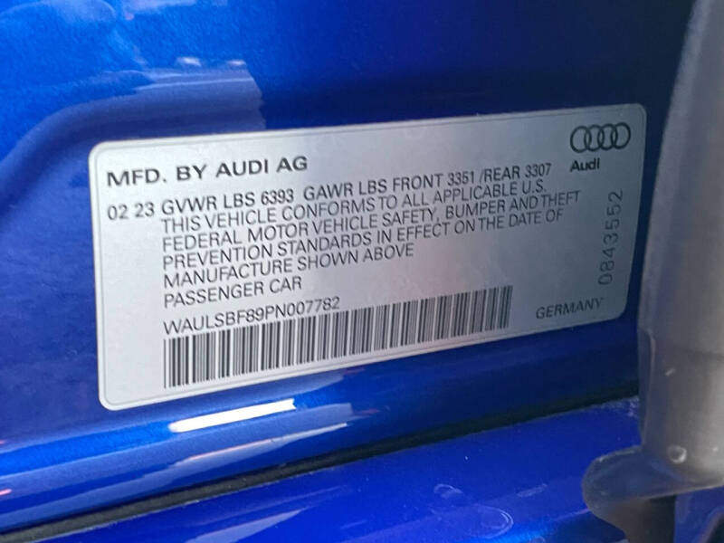 2023 Audi S8 4.0T quattro