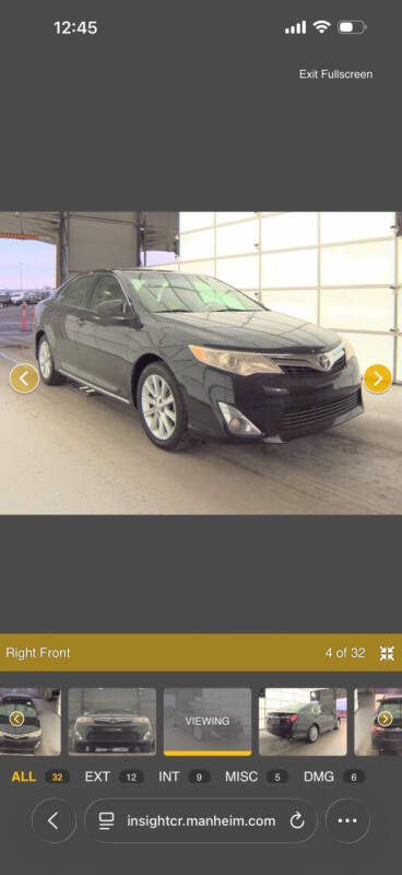 2012 Toyota Camry XLE