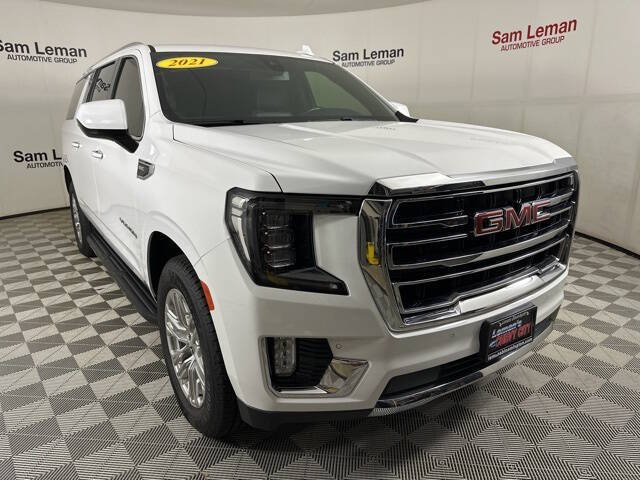 Used 2021 GMC Yukon XL SLT with VIN 1GKS2GKD0MR295876 for sale in Bloomington, IL