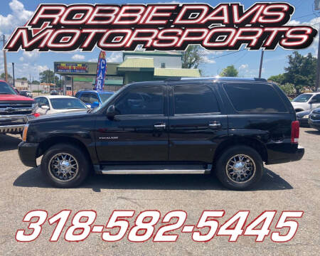 2005 Cadillac Escalade for sale at Robbie Davis Motorsports in Monroe LA