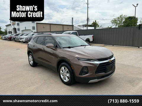 2019 Chevrolet Blazer for sale at Shawn's Motor Credit in Houston TX