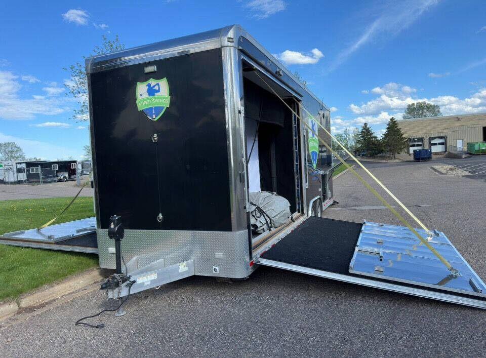 2017 ATC Golf 8.5x28 aluminum trailer for sale at Sales Ramp LLC in Elk River, MN