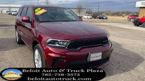 2021 Dodge Durango for sale at BELOIT AUTO & TRUCK PLAZA INC in Beloit KS