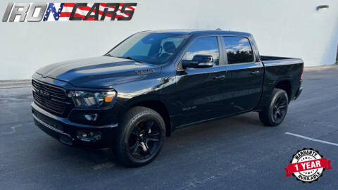 2021 RAM 1500 for sale at IRON CARS in Hollywood FL
