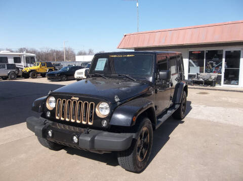 2014 Jeep Wrangler Unlimited for sale at Broken Arrow Motor Co in Broken Arrow OK