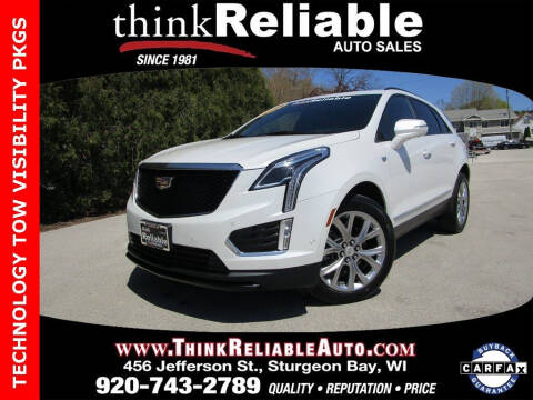 2021 Cadillac XT5 for sale at RELIABLE AUTOMOBILE SALES, INC in Sturgeon Bay WI