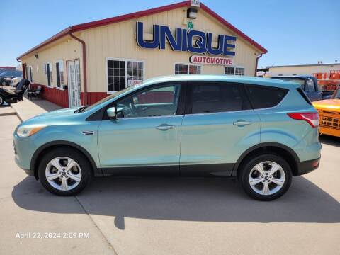 2013 Ford Escape for sale at UNIQUE AUTOMOTIVE "BE UNIQUE" in Garden City KS