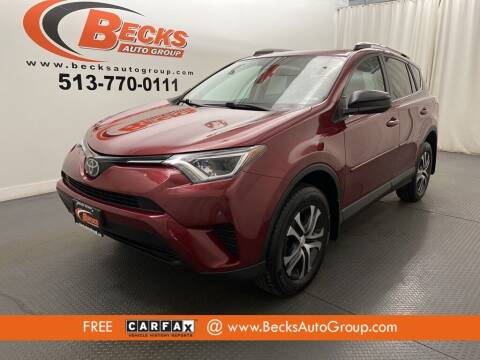 2018 Toyota RAV4 for sale at Becks Auto Group in Mason OH