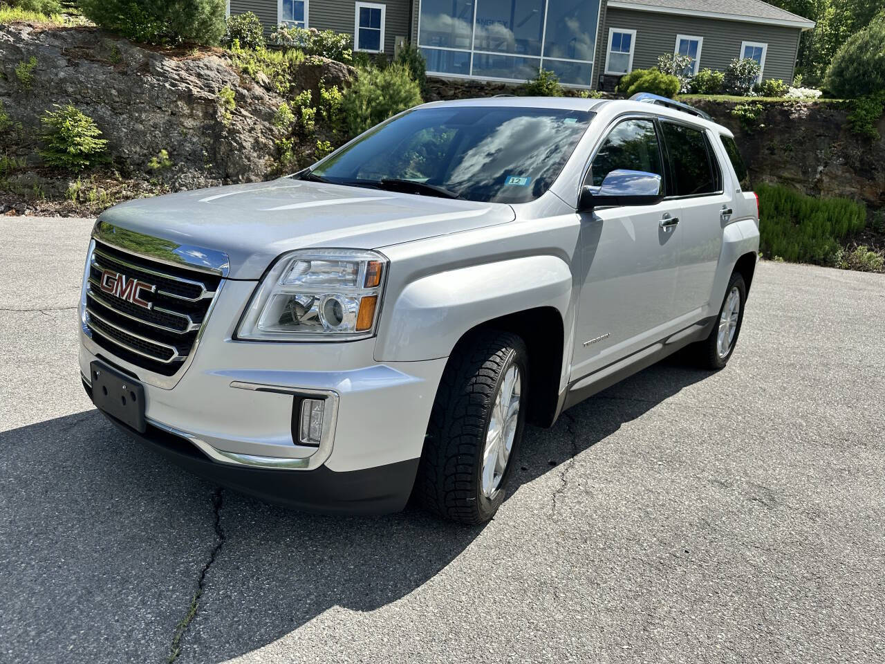 Silver 2017 GMC Terrain SLT AWD SLT 4dr SUV 2