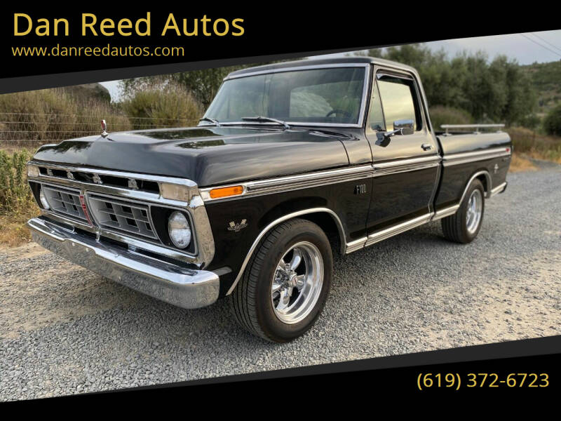 1975 Ford F-100 for sale at Dan Reed Autos in Escondido CA