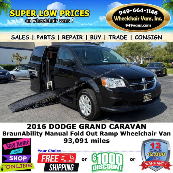 2016 Dodge Grand Caravan SE