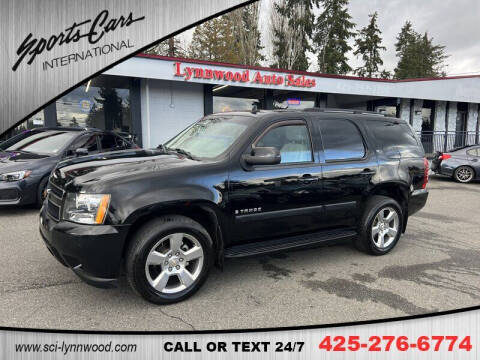 2007 Chevrolet Tahoe for sale at Sports Cars International in Lynnwood WA
