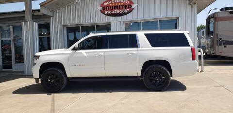 2015 Chevrolet Suburban for sale at Motorsports Unlimited in McAlester OK