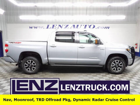 2021 Toyota Tundra for sale at LENZ TRUCK CENTER in Fond Du Lac WI