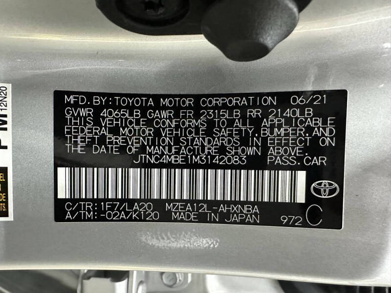 2021 Toyota Corolla Hatchback XSE