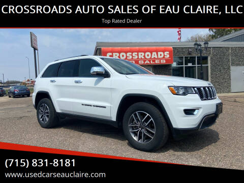 2022 Jeep Grand Cherokee WK for sale at CROSSROADS AUTO SALES OF EAU CLAIRE, LLC in Eau Claire WI