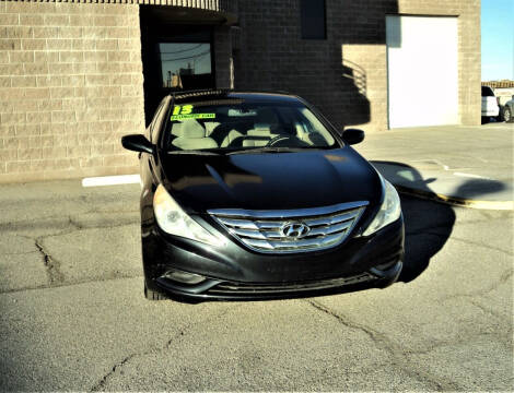 2013 Hyundai Sonata for sale at DESERT AUTO TRADER in Las Vegas NV