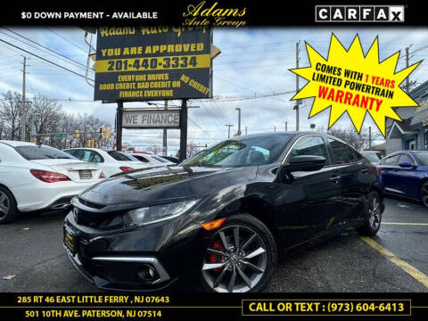 2020 Honda Civic for sale at Adams Auto Group in Little Ferry NJ