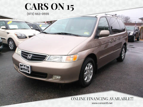 2003 Honda Odyssey for sale at Cars On 15 in Lake Hopatcong NJ