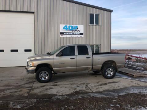 2004 Dodge Ram Pickup 2500 for sale at 402 Autos in Lindsay NE