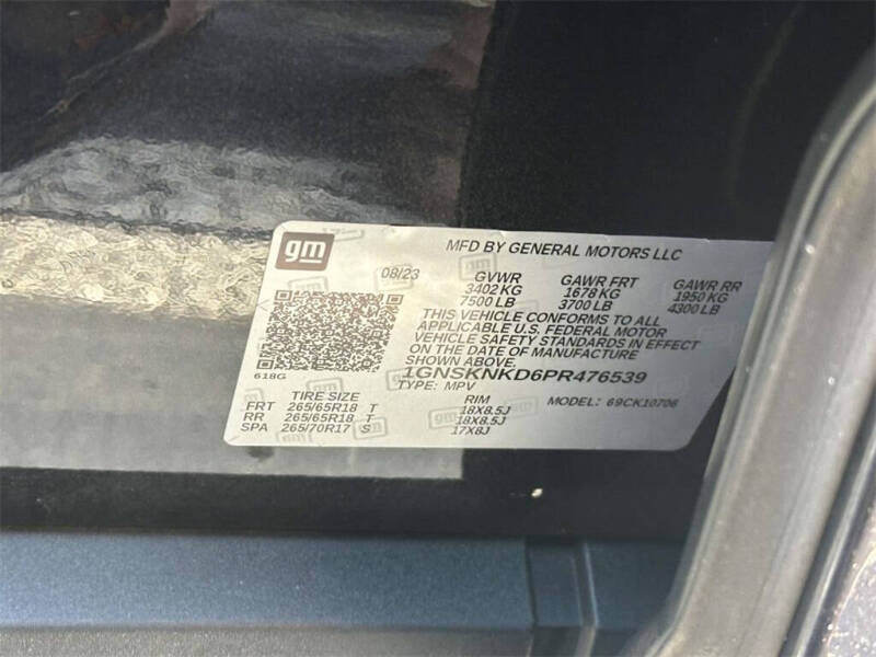 2023 Chevrolet Tahoe LT