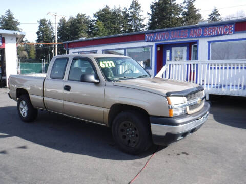 2005 Chevrolet Silverado 1500 for sale at 777 Auto Sales and Service in Tacoma WA