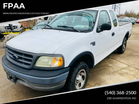 2003 Ford F-150 for sale at FPAA in Fredericksburg VA