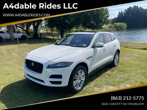 2017 Jaguar F-PACE for sale at A4dable Rides LLC in Haines City FL