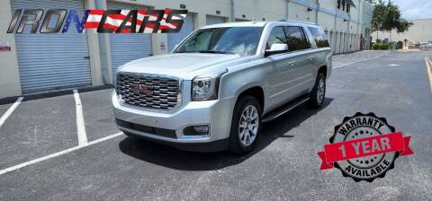 2020 GMC Yukon XL for sale at IRON CARS in Hollywood FL