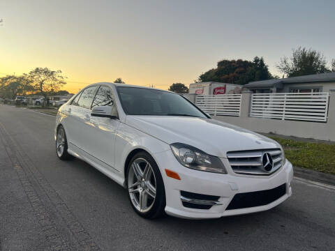 2013 Mercedes-Benz C-Class for sale at MIAMI FINE CARS & TRUCKS in Hialeah FL