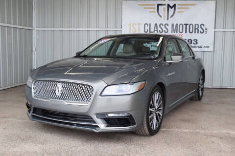 2017 Lincoln Continental for sale at 1st Class Motors in Phoenix AZ